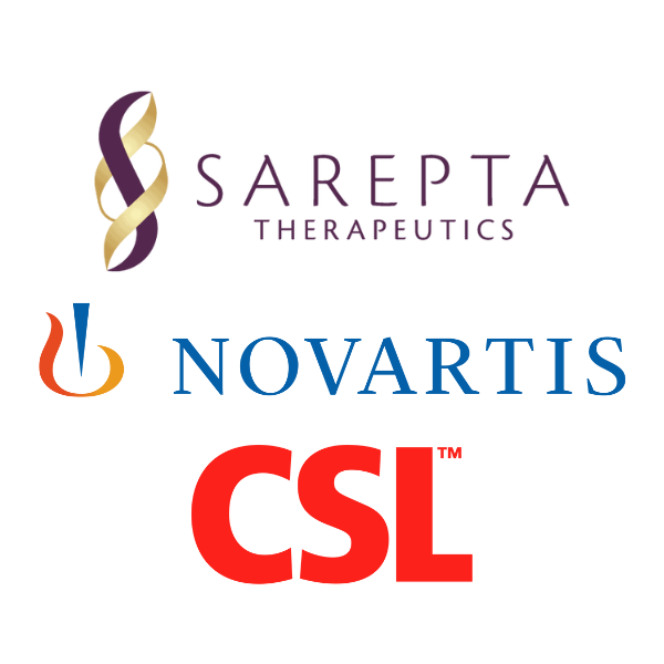 Novartis, CSL, Sarepta Novartis, CSL, Sarepta